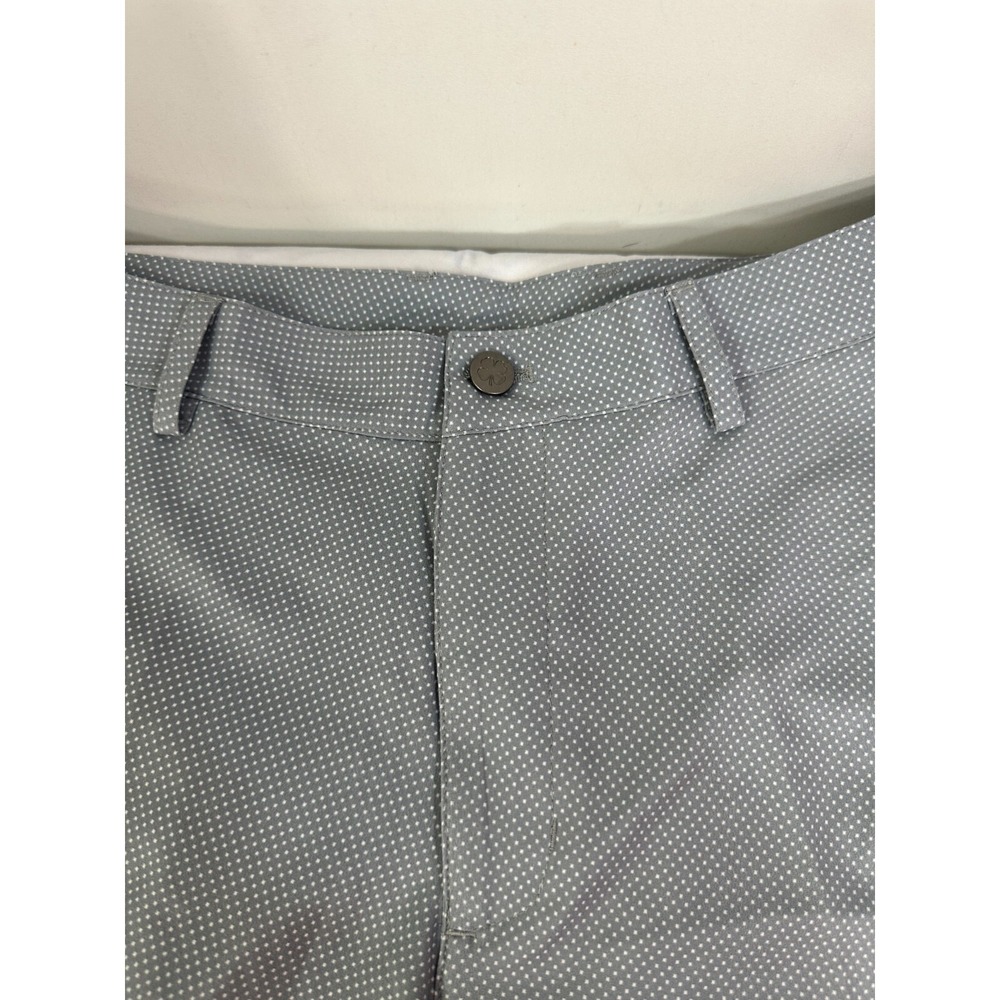 Black Clover Live Lucky Deception Men's Golf Shorts Size 38 Grey New - Picture 4 of 5